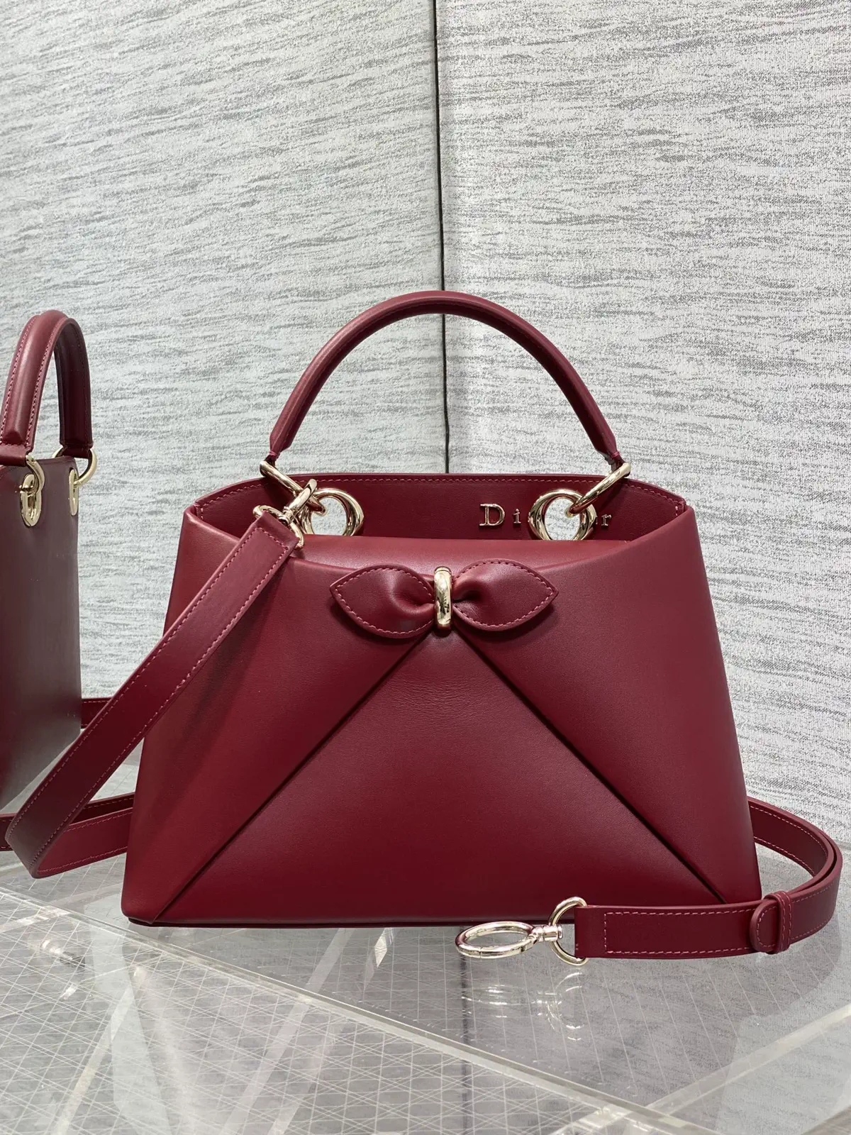Dior Bow Top Handle Bag image 1