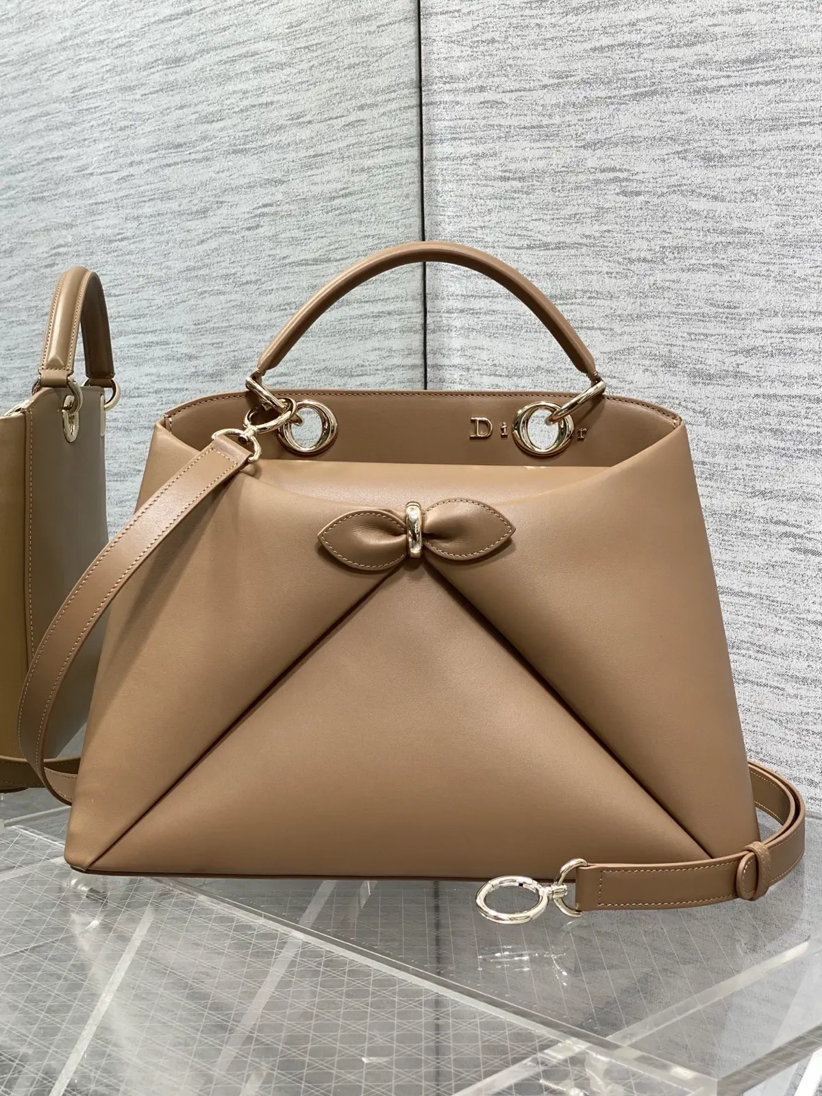Dior Bow Top Handle Bag image 1