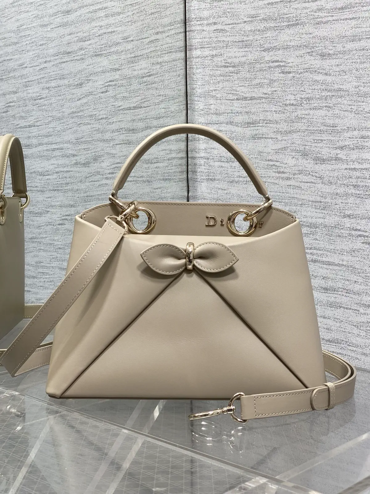 Dior Bow Top Handle Bag image 1