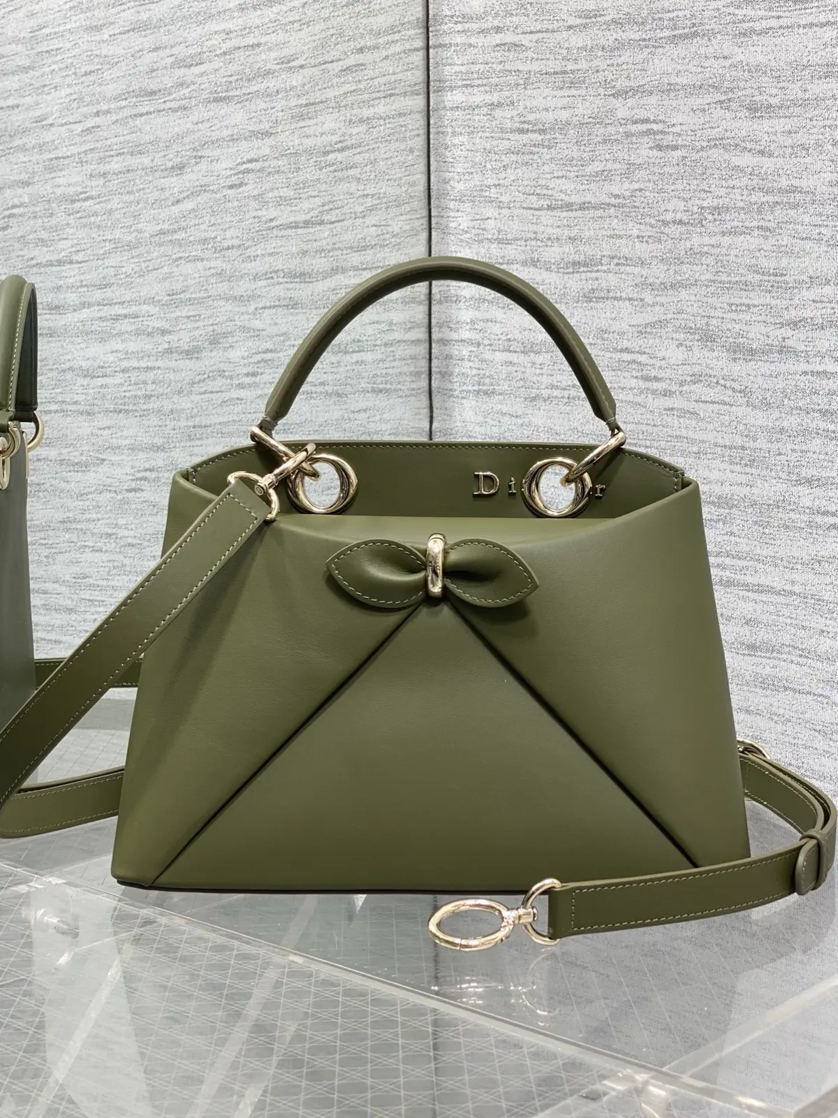 Dior Bow Top Handle Bag image 1