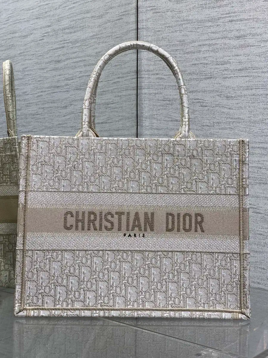 Dior Monogram Tote Bag image 1