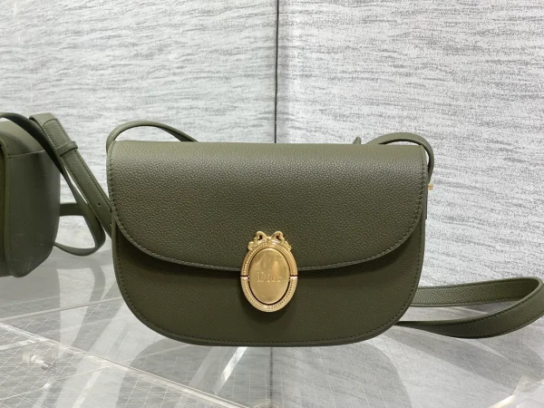 Dior Medaillon Olive Green Crossbody Bag image 1
