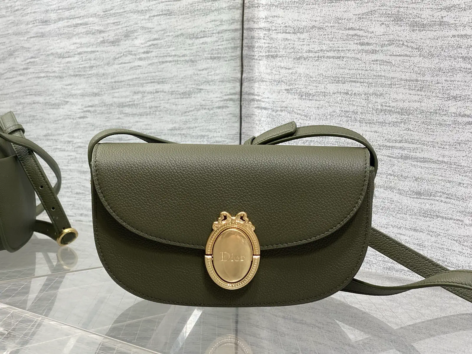 Dior Medaillon Oval Buckle Crossbody Bag image 1