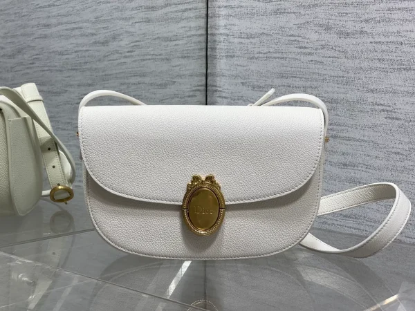 Dior Medaillon White Crossbody Bag image 1