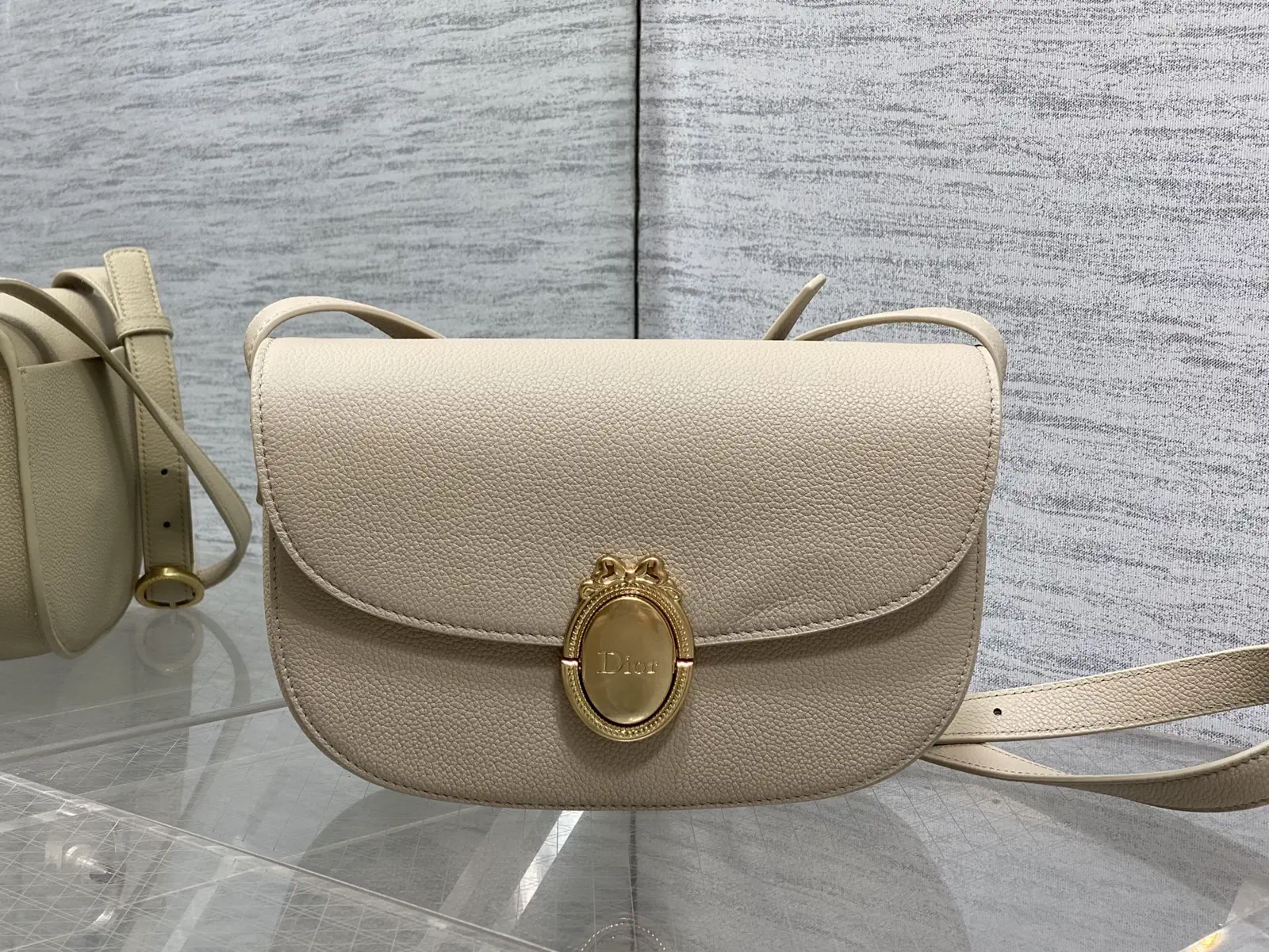 Dior Medaillon Oval Buckle Crossbody Bag image 1