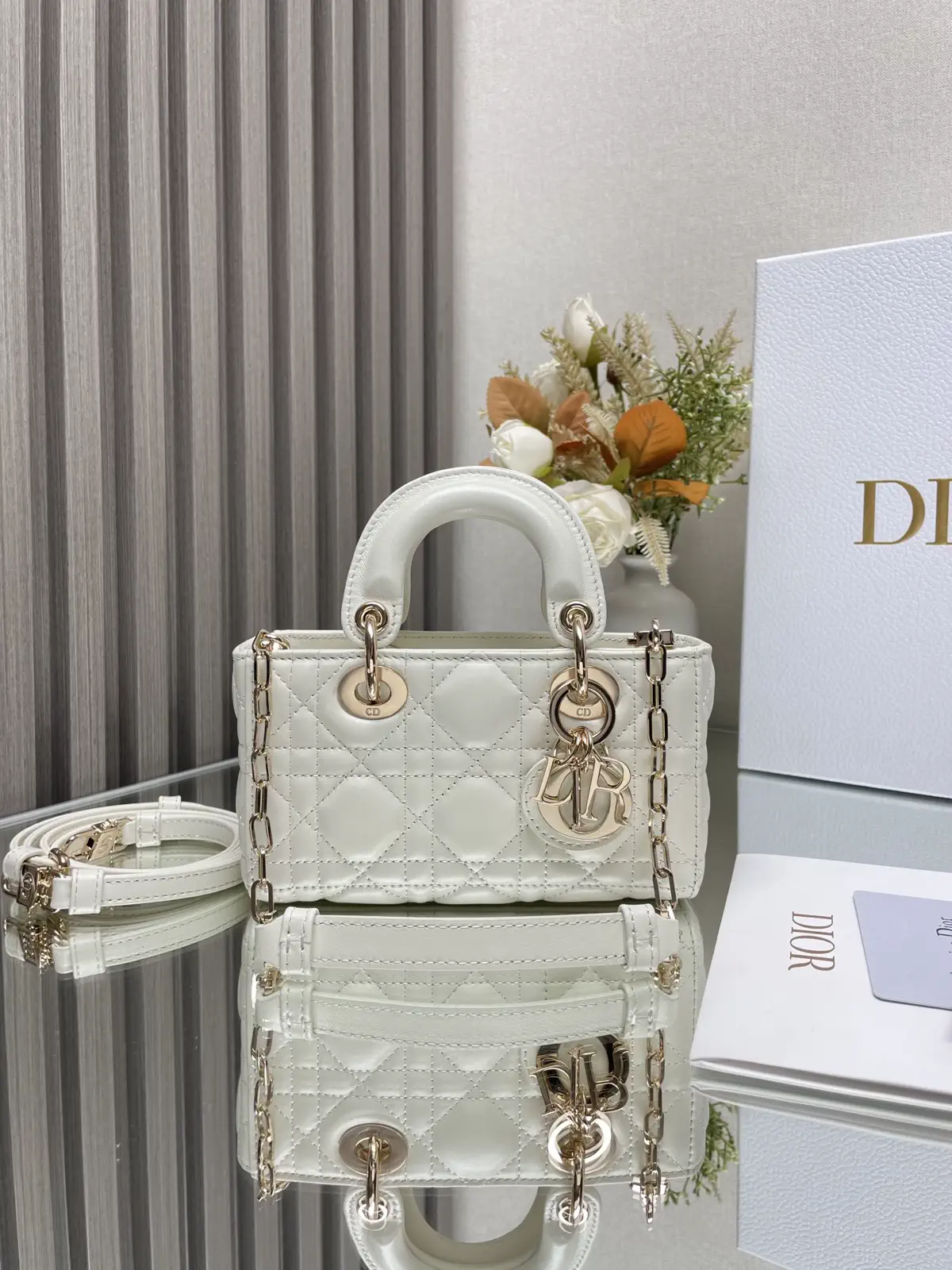 Dior Quilted Mini Top Handle Bag image 1