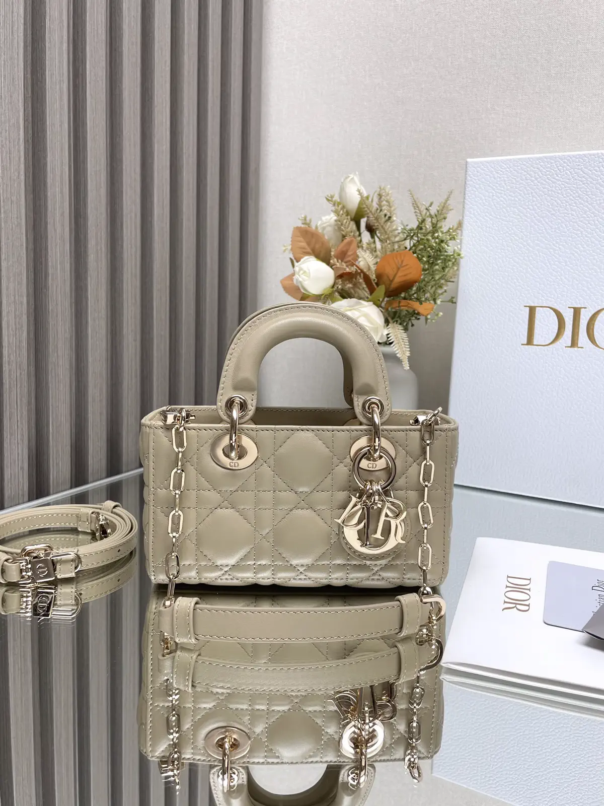 Dior Quilted Mini Top Handle Bag image 1