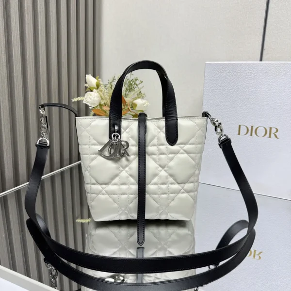 Dior Toujours Vertical Quilted Top Handle Bag image 1