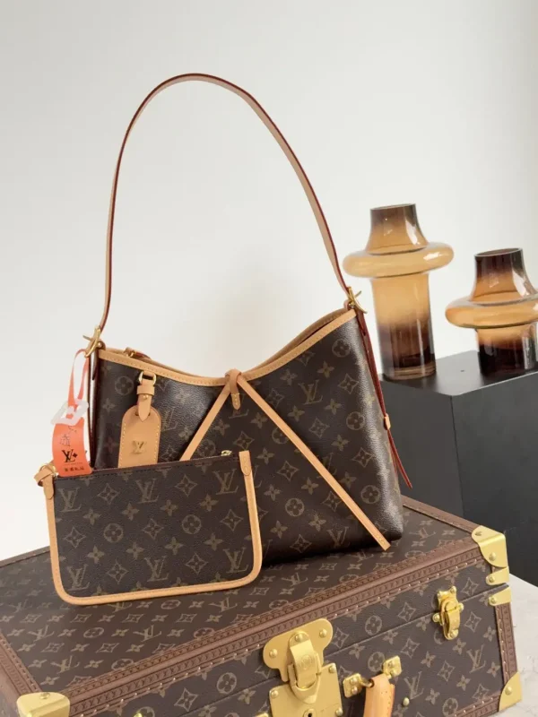 Louis Vuitton Monogram Carryall Shoulder Bag image 1