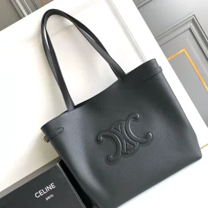 CELINE Cabas Anaïs Grained Leather Tote Bag image 1