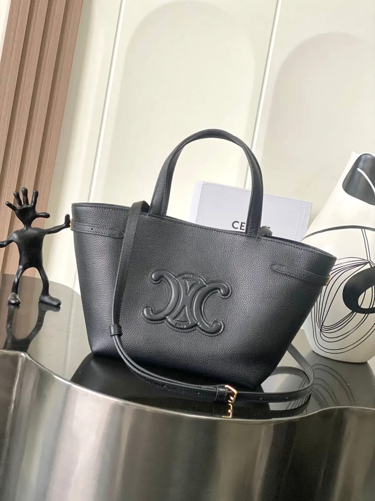 CELINE Cabas Anais Mini Tote Bag image 1