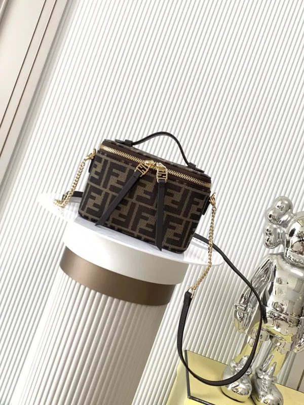FENDI FF Monogram Mini Vanity Bag image 1