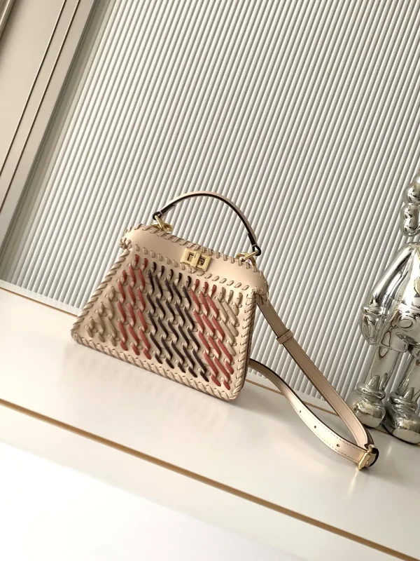 FENDI Peekaboo ISeeU Mini Top Handle Bag image 1
