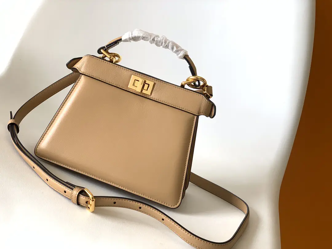 FENDI Peekaboo ISeeU Mini Top Handle Bag image 1