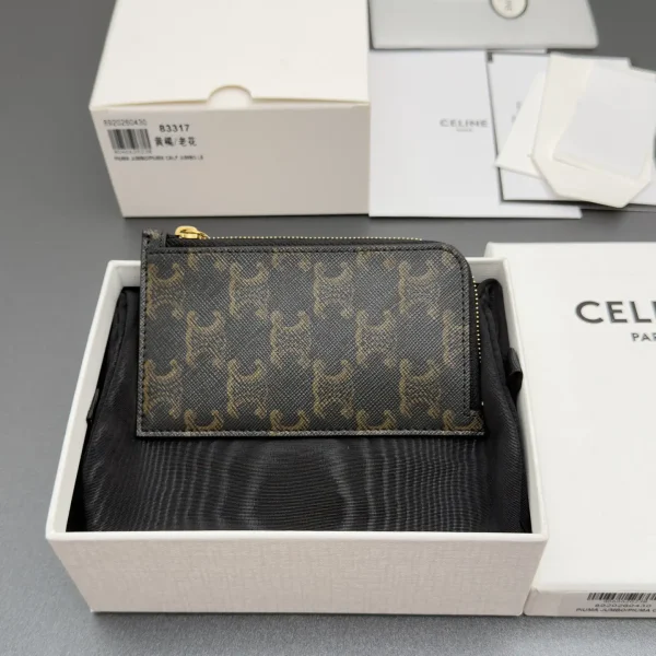 CELINE Monogram Zip Card Holder image 1