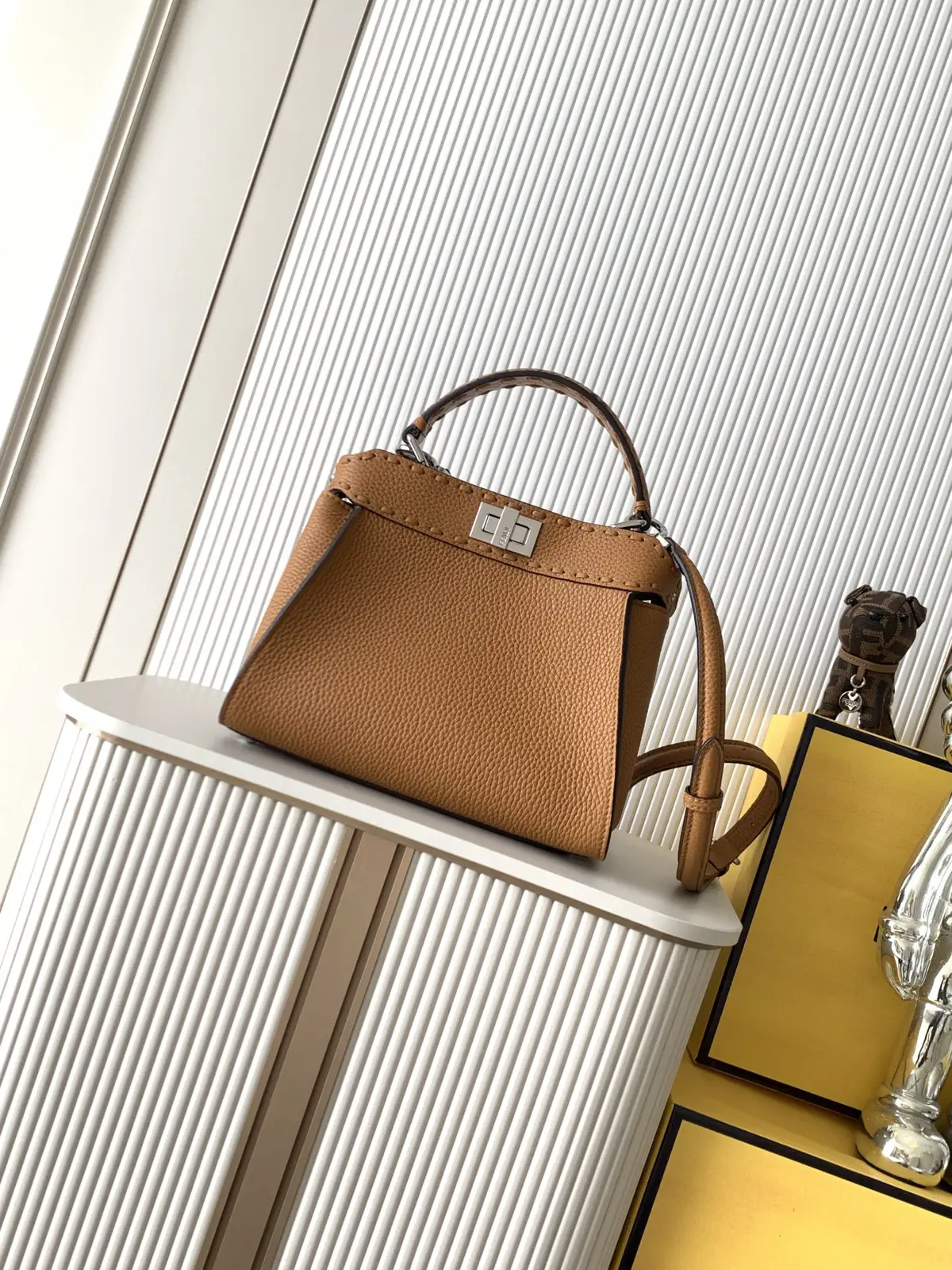 FENDI Peekaboo Small Top Handle Bag image 1