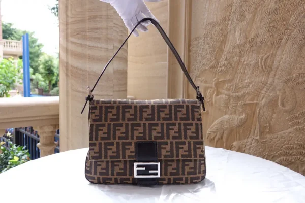 FENDI Vintage Monogram Shoulder Bag image 1