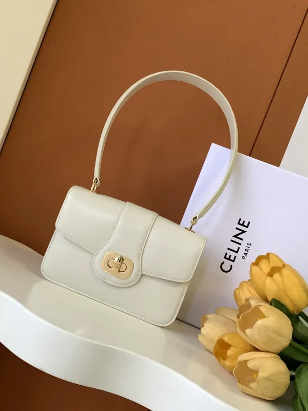 CELINE White Shoulder Bag image 1