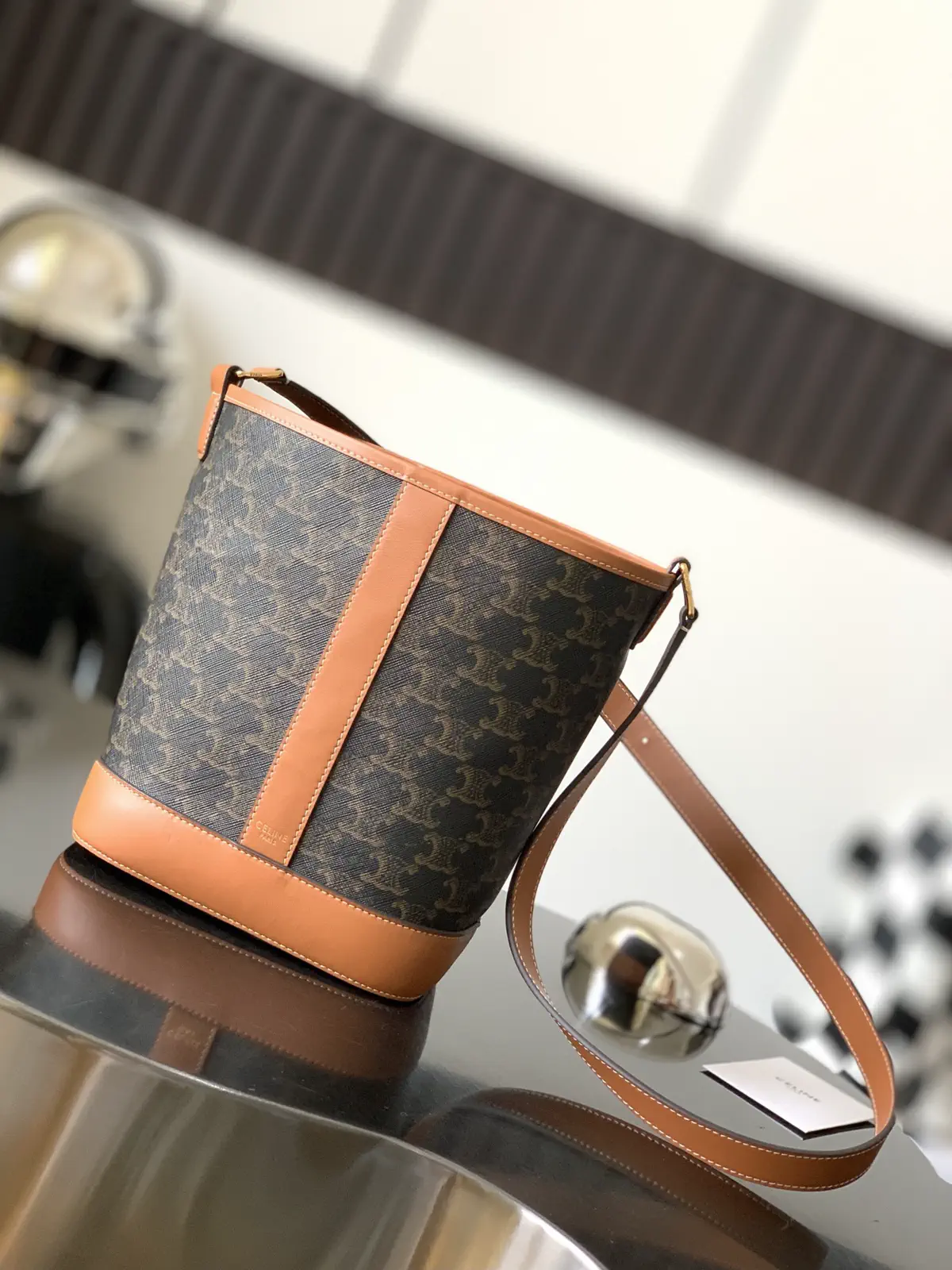 CELINE Monogram Bucket Bag image 1