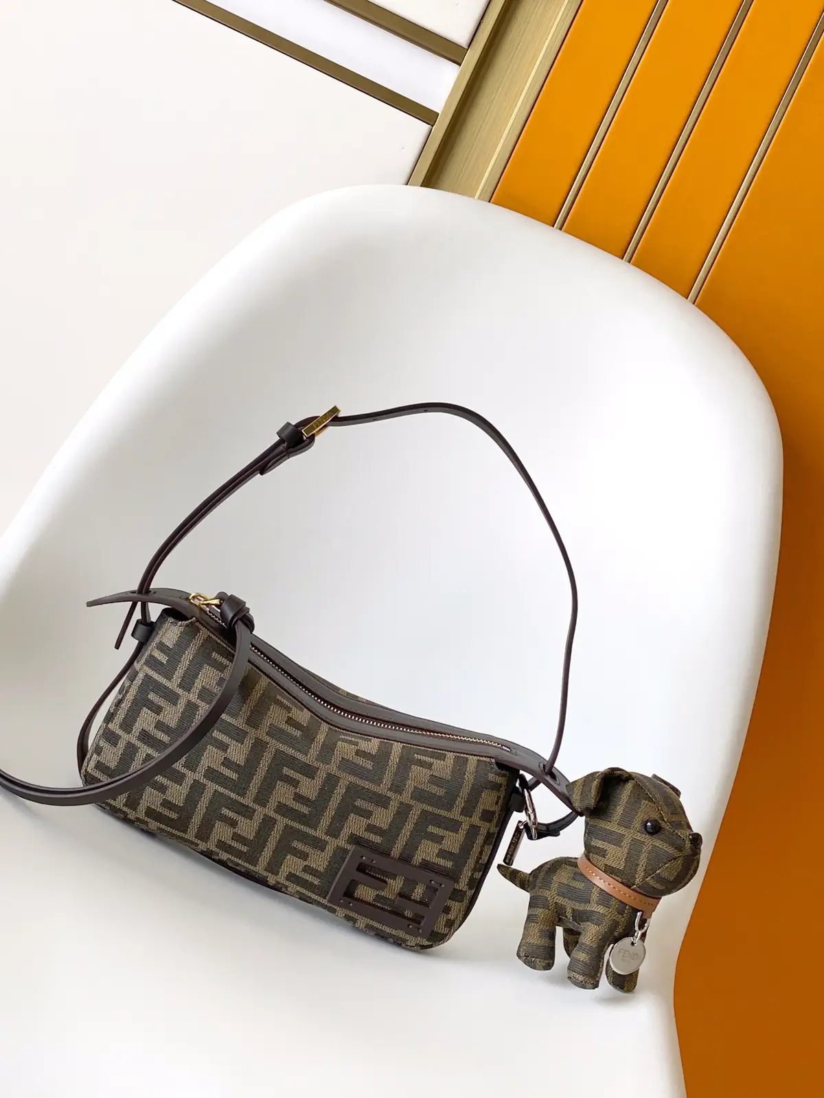 FENDI Simply FENDI Monogram Shoulder Bag image 1
