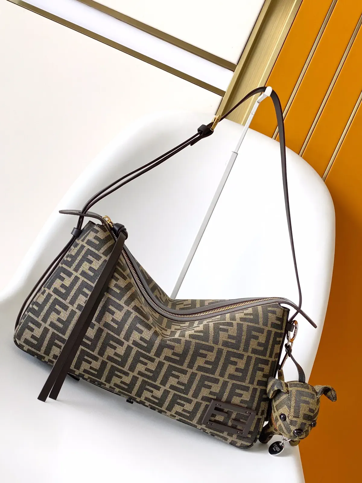 FENDI FF Monogram Simply Shoulder Bag image 1
