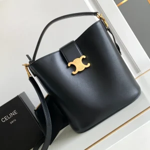 CELINE Louise Medium Smooth Cowhide Bucket Bag image 1