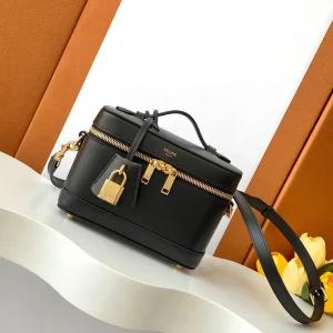 CELINE Black Vanity Cosmetic Bag image 1