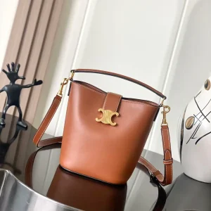 CELINE Louise Smooth Calfskin Bucket Bag image 1