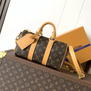 Louis Vuitton Monogram Keepall Bandoulière 25 Duffle Bag image 1