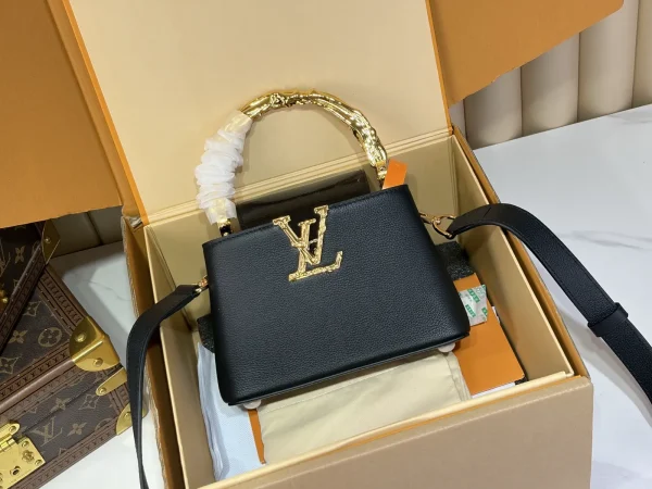 Louis Vuitton Capucines Mini Bag with Decorative Handle image 1