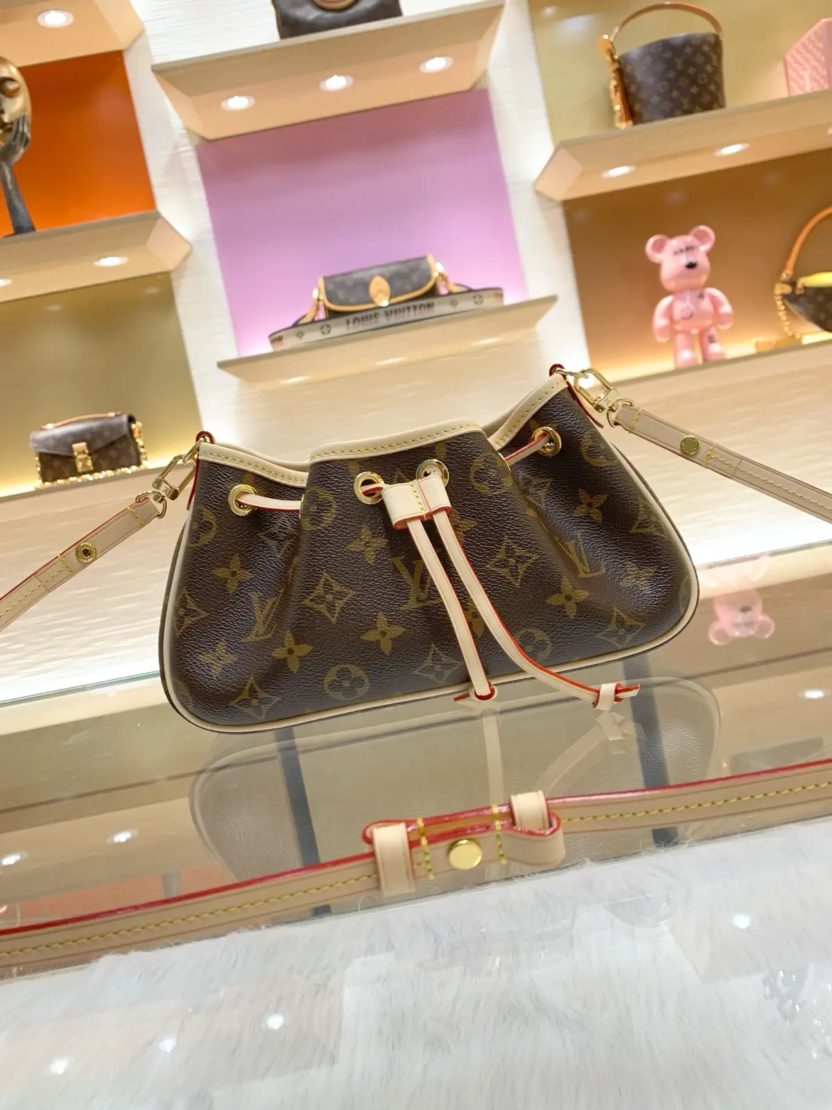 Louis Vuitton Nano Frivole Monogram Canvas Bag image 1