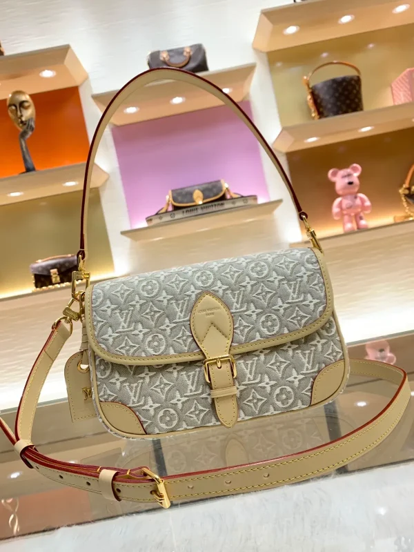 Louis Vuitton Diane Monogram Jacquard Canvas Shoulder Bag image 1