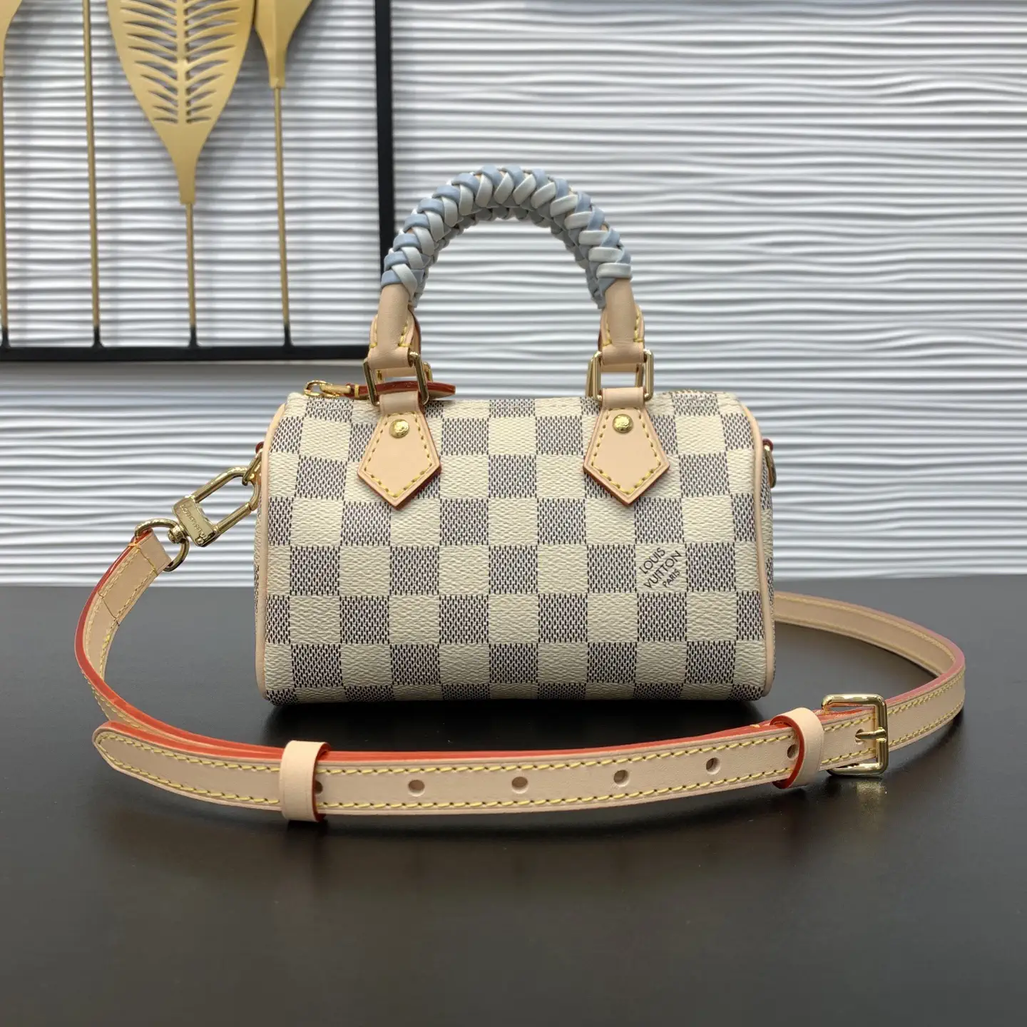 Louis Vuitton Damier Azur Nano Speedy Bag image 1