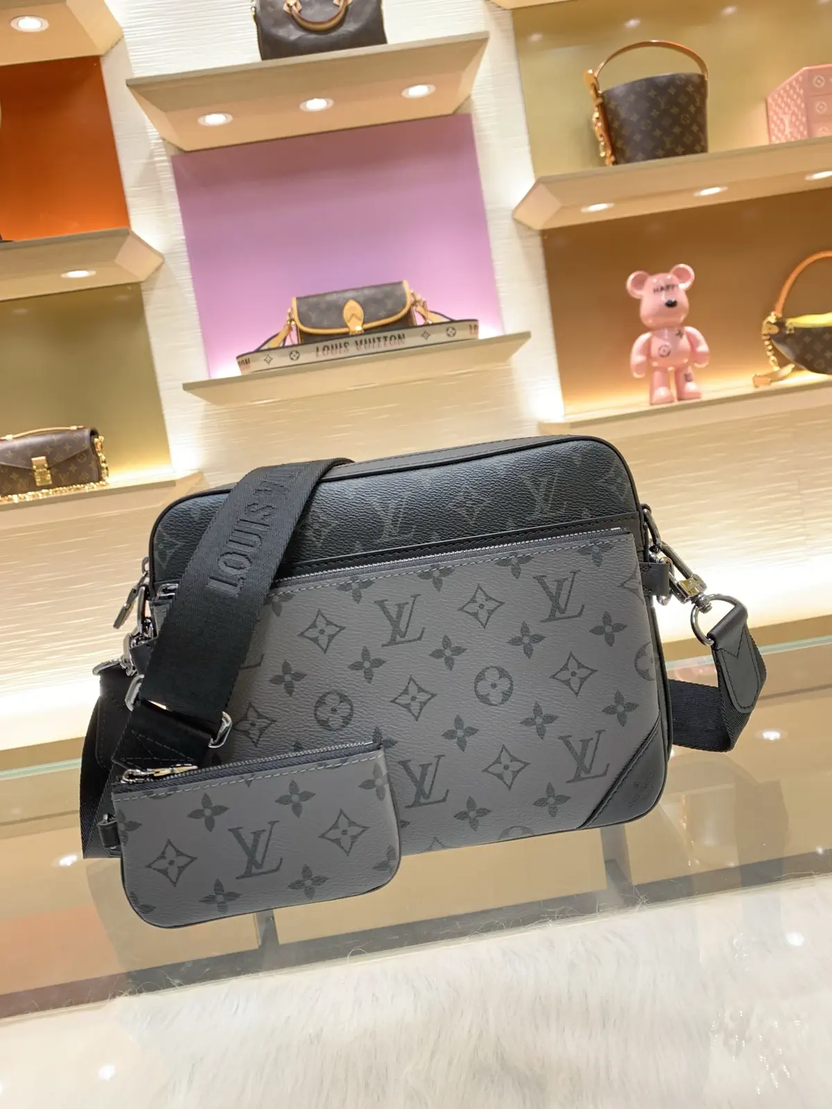 Louis Vuitton Trio Monogram Canvas Crossbody Bag image 1