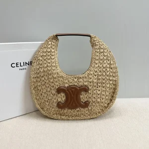 CELINE Woven Hobo Bag image 1