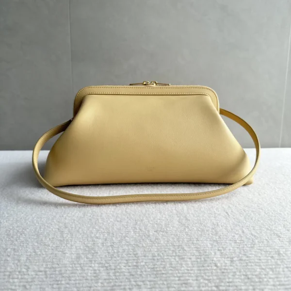 CELINE Light Sand Leather Doctor Pouch Bag image 1