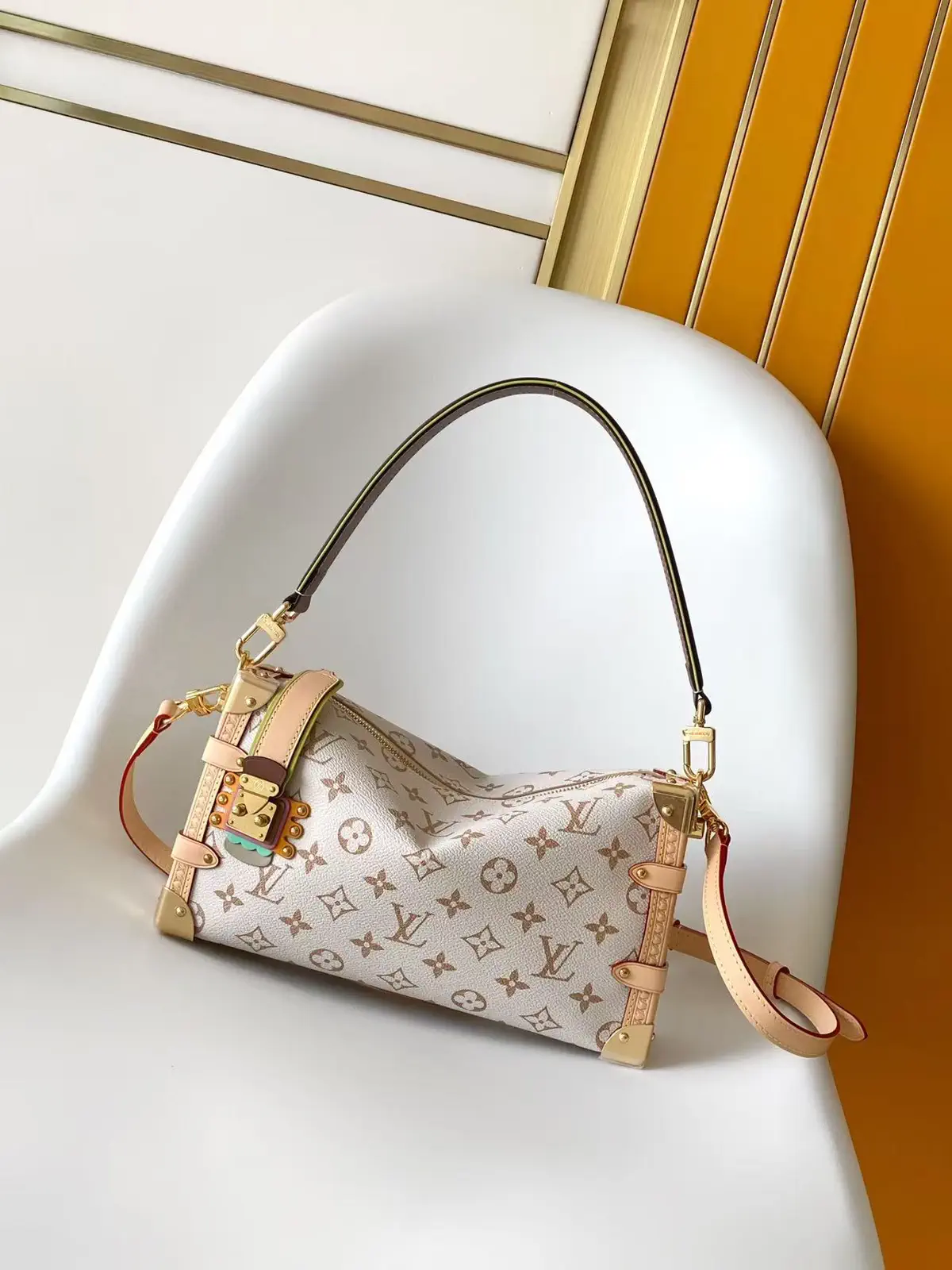 Louis Vuitton Side Trunk Medium Monogram Bag image 1
