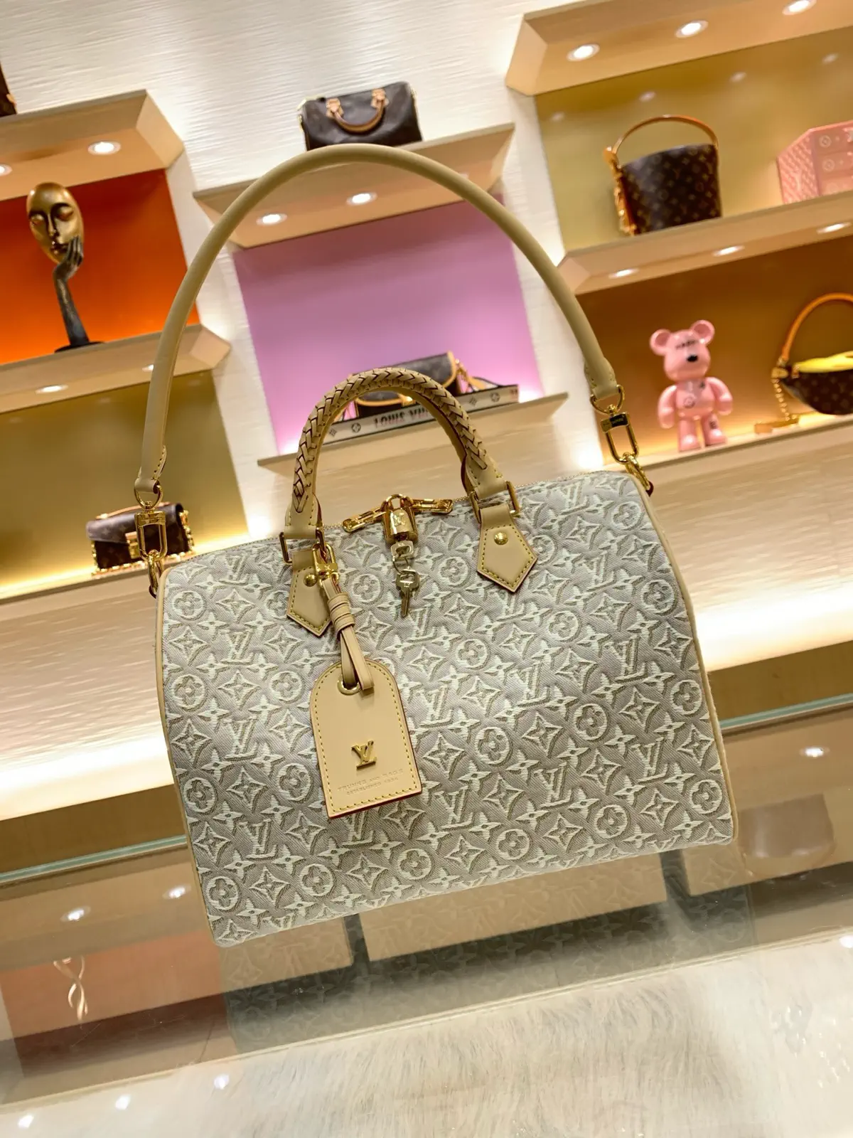 Louis Vuitton Speedy Soft 30 Monogram Top Handle Bag image 1