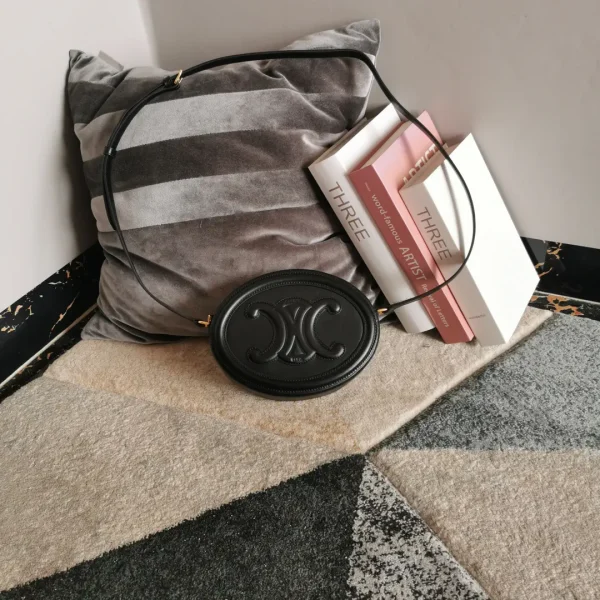 CELINE Black Oval Crossbody Bag image 1