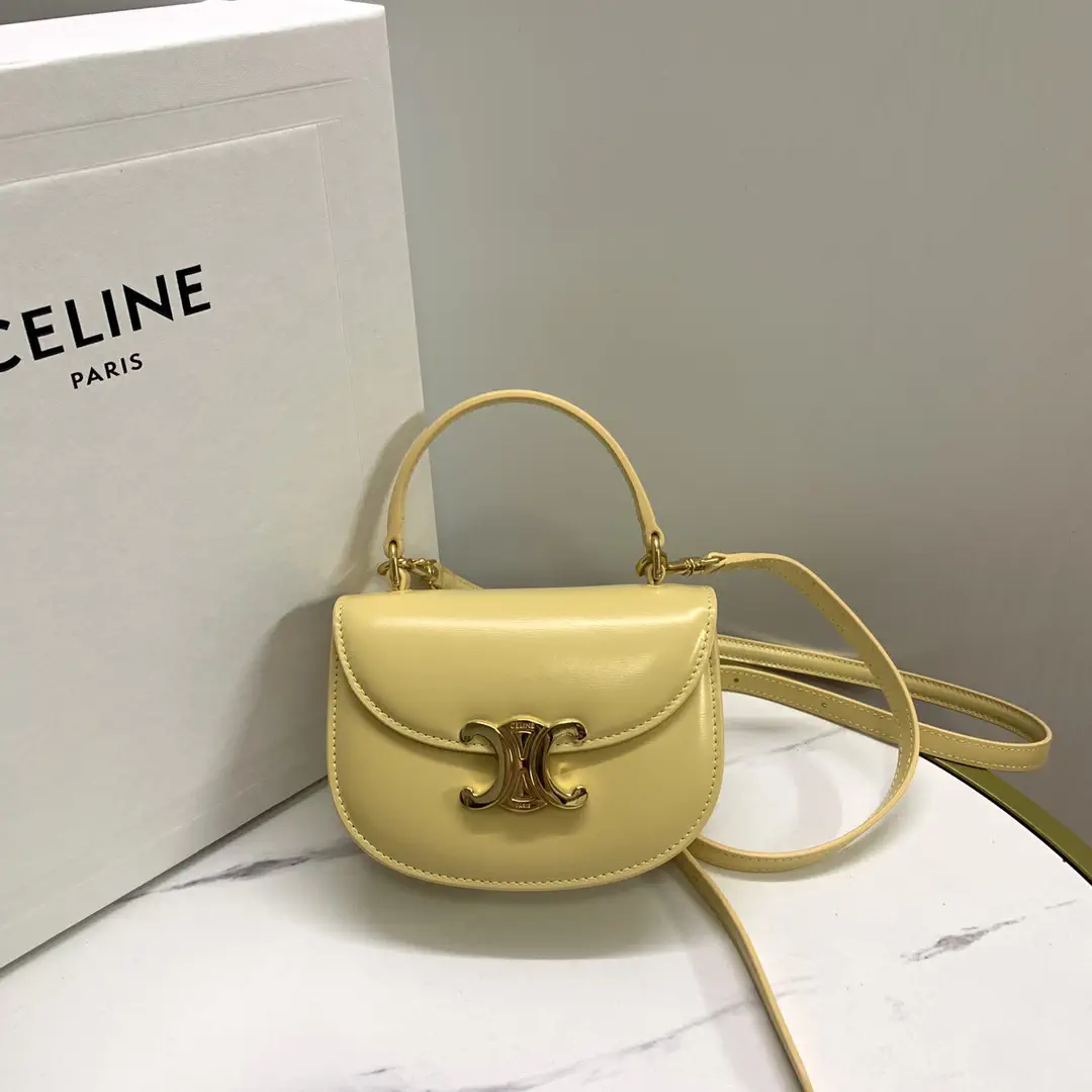 CELINE Mini Saddle Top Handle Bag image 1