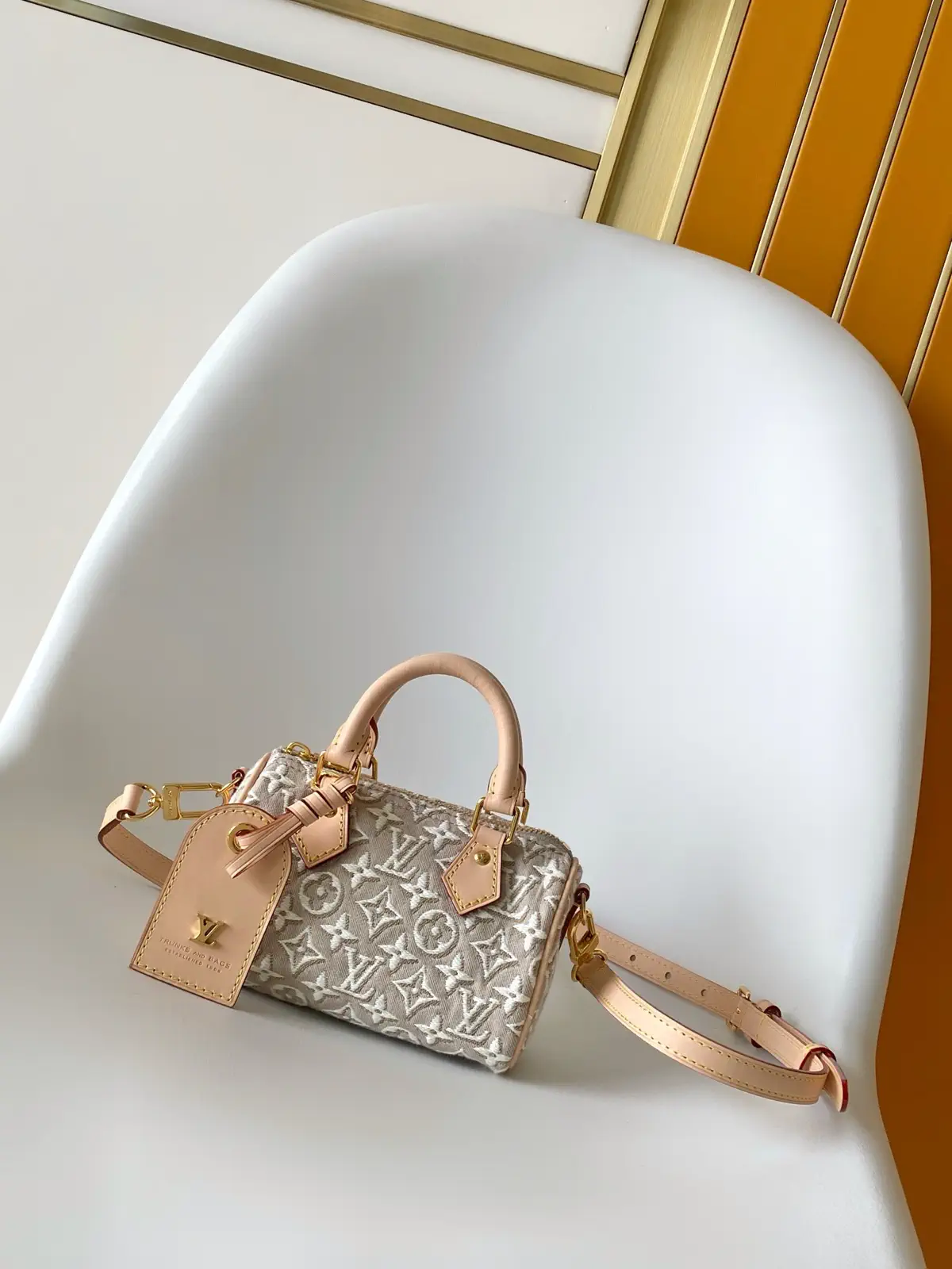 Louis Vuitton Nano Speedy Monogram Top Handle Bag image 1