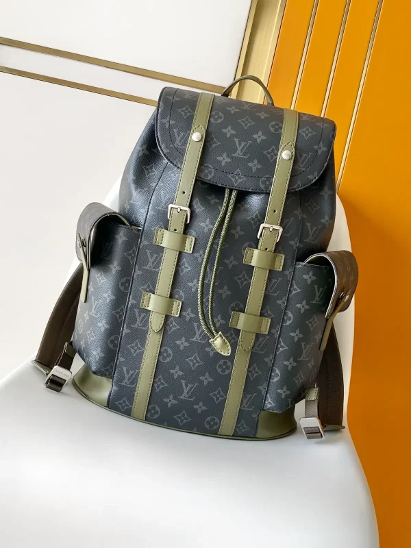 Louis Vuitton Christopher MM Monogram Eclipse Backpack image 1