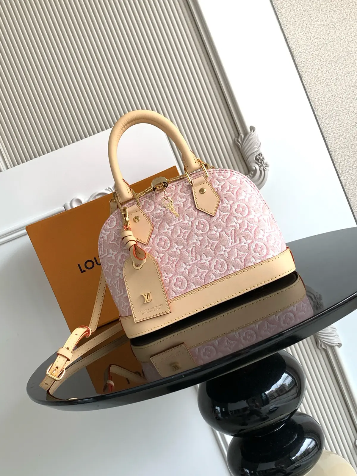 Louis Vuitton Alma BB Monogram Top Handle Bag image 1