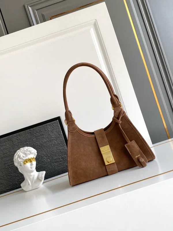 Prada Suede Mini Shoulder Bag image 1