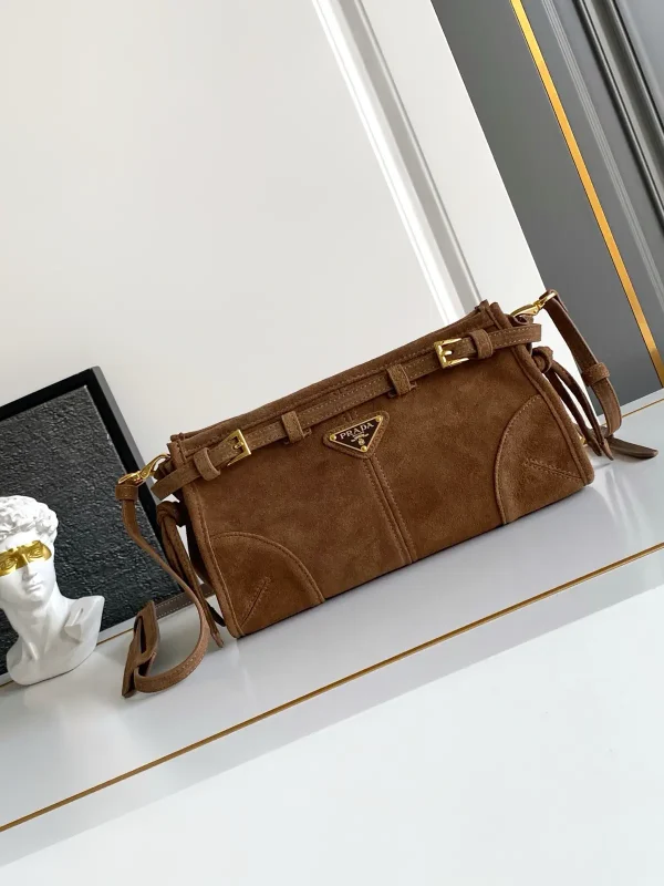 Prada Suede Crossbody Bag image 1