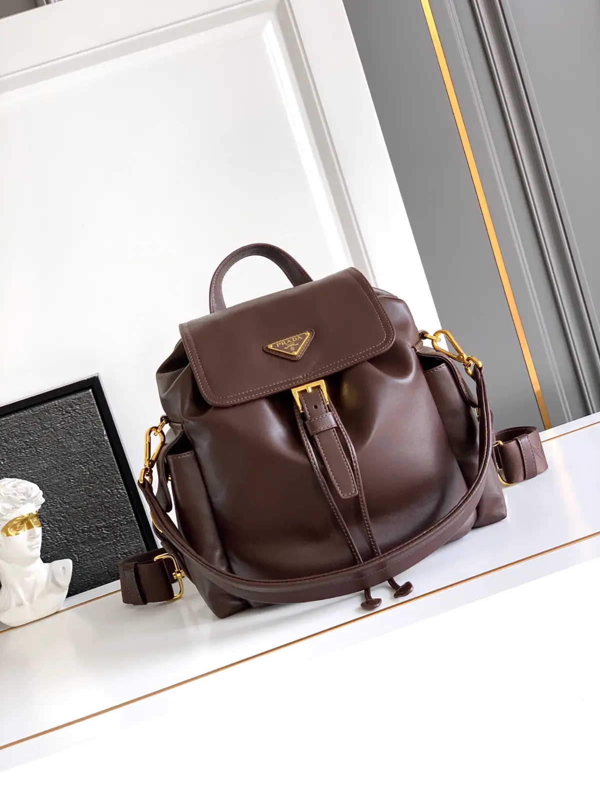Prada Leather Backpack image 1