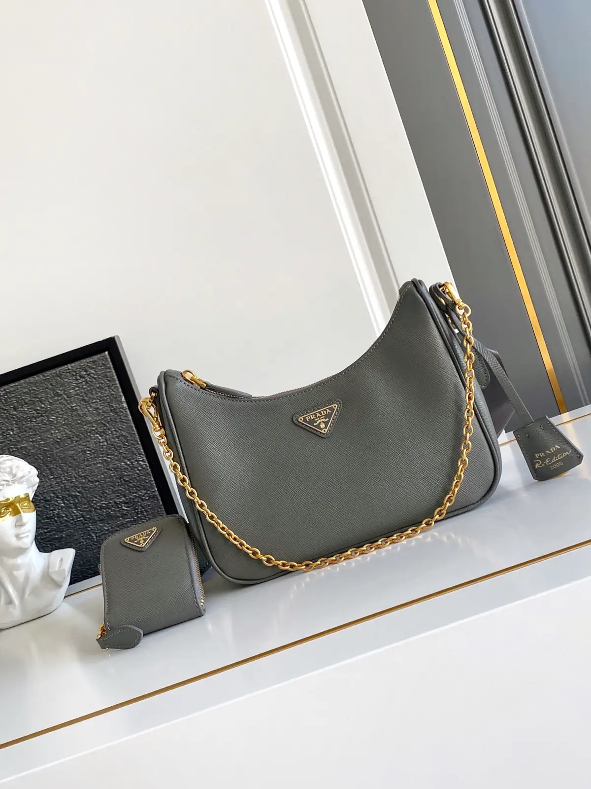 Prada Re-Edition 2005 Hobo Shoulder Bag image 1