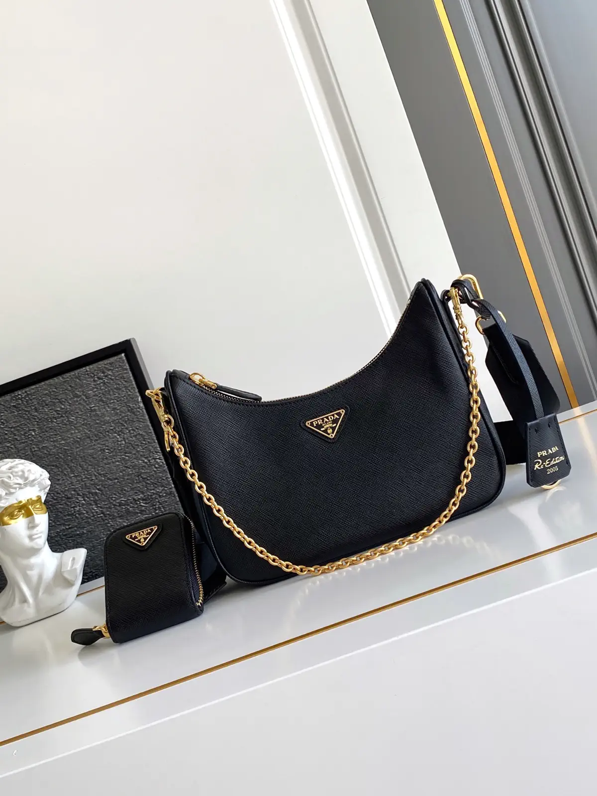 Prada Re-Edition 2005 Hobo Shoulder Bag image 1