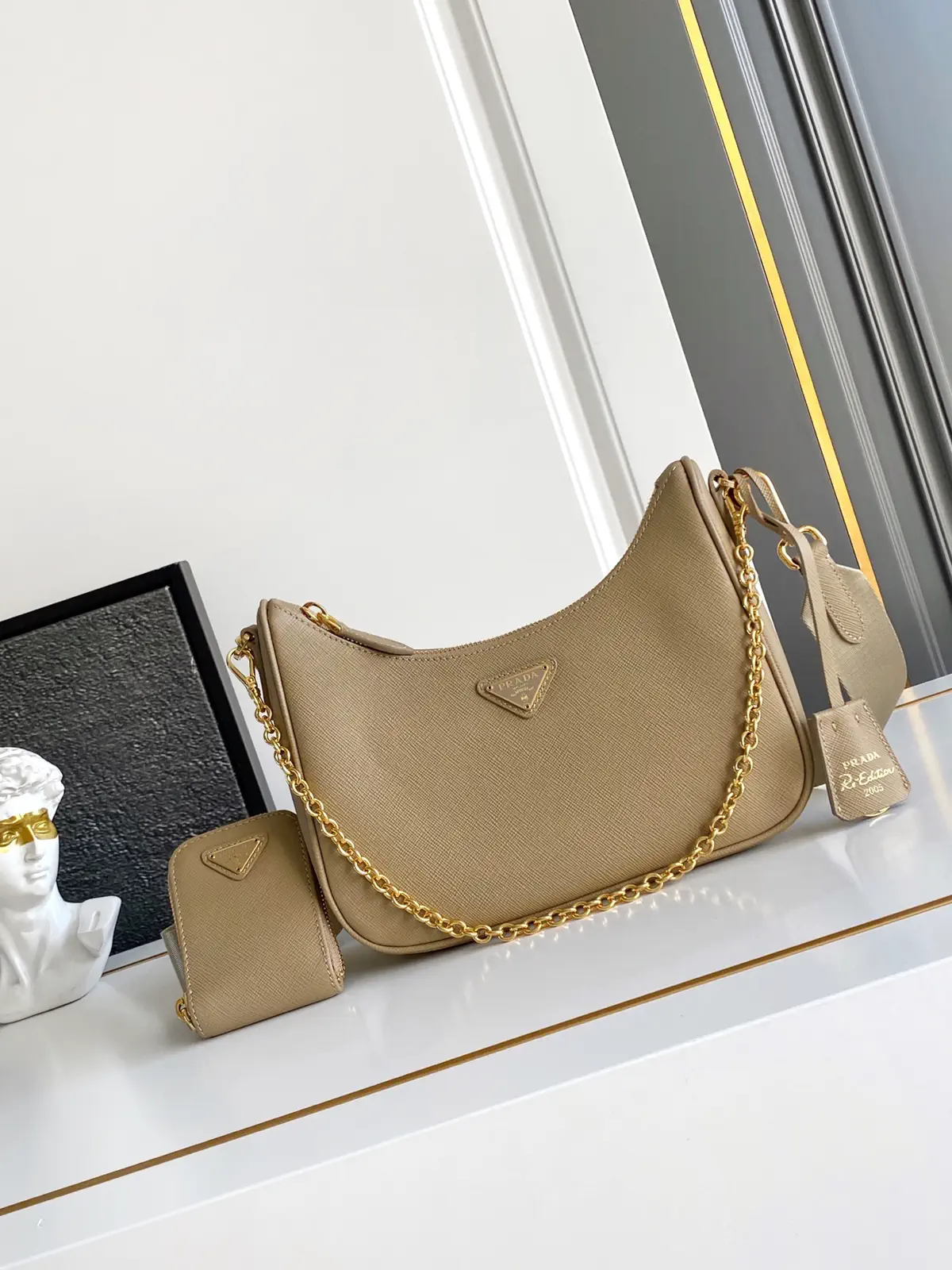 Prada Re-Edition 2005 Hobo Shoulder Bag image 1