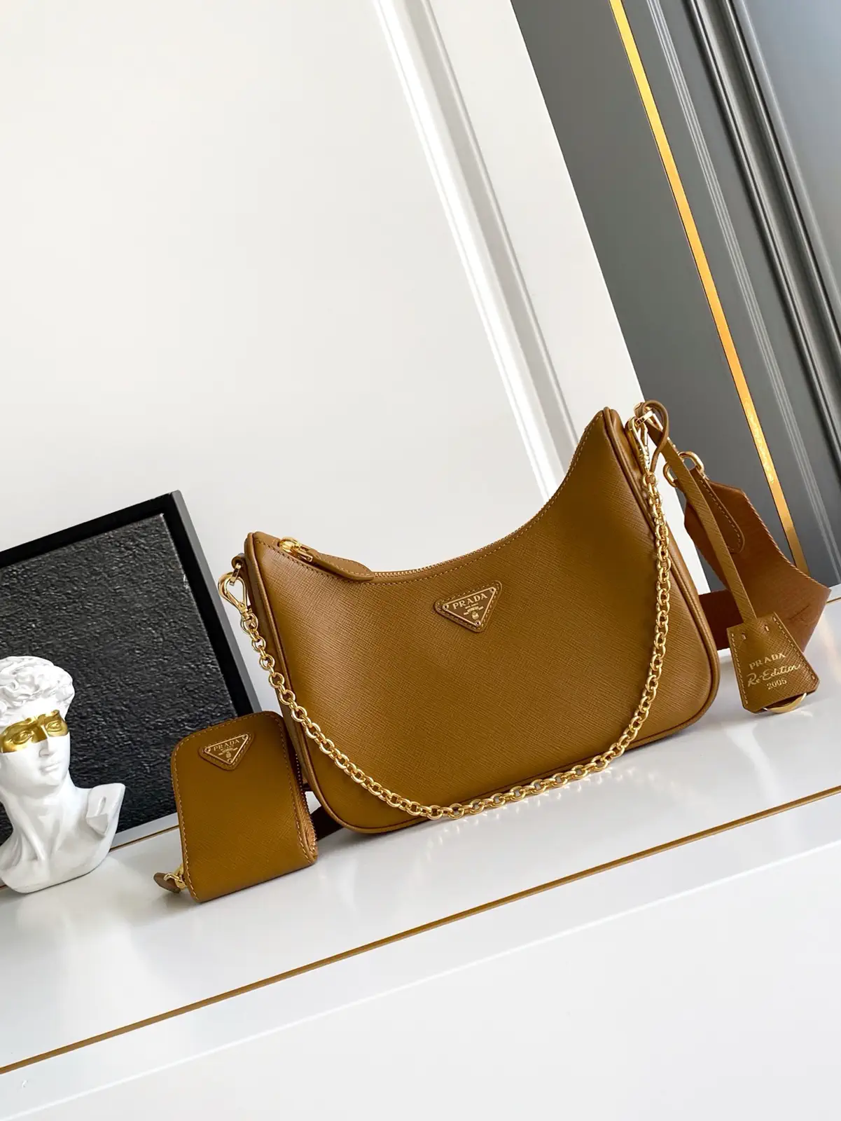 Prada Re-Edition 2005 Hobo Shoulder Bag image 1